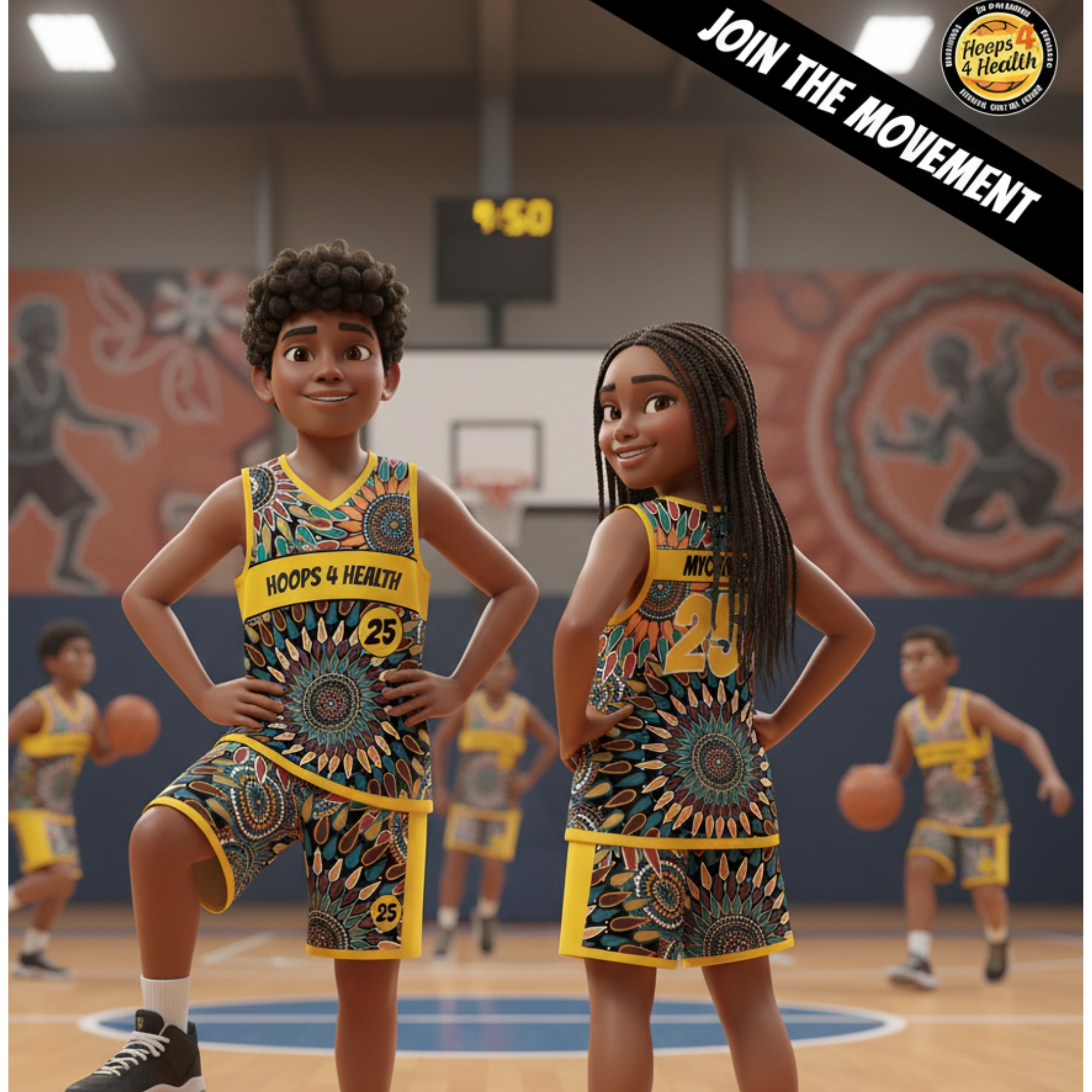 Hoops4health jersey